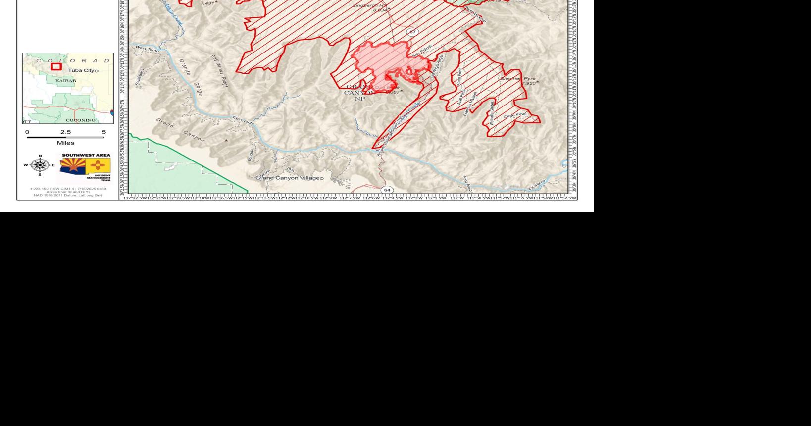Fire crews work to protect structures as Dragon Bravo Fire grows ...