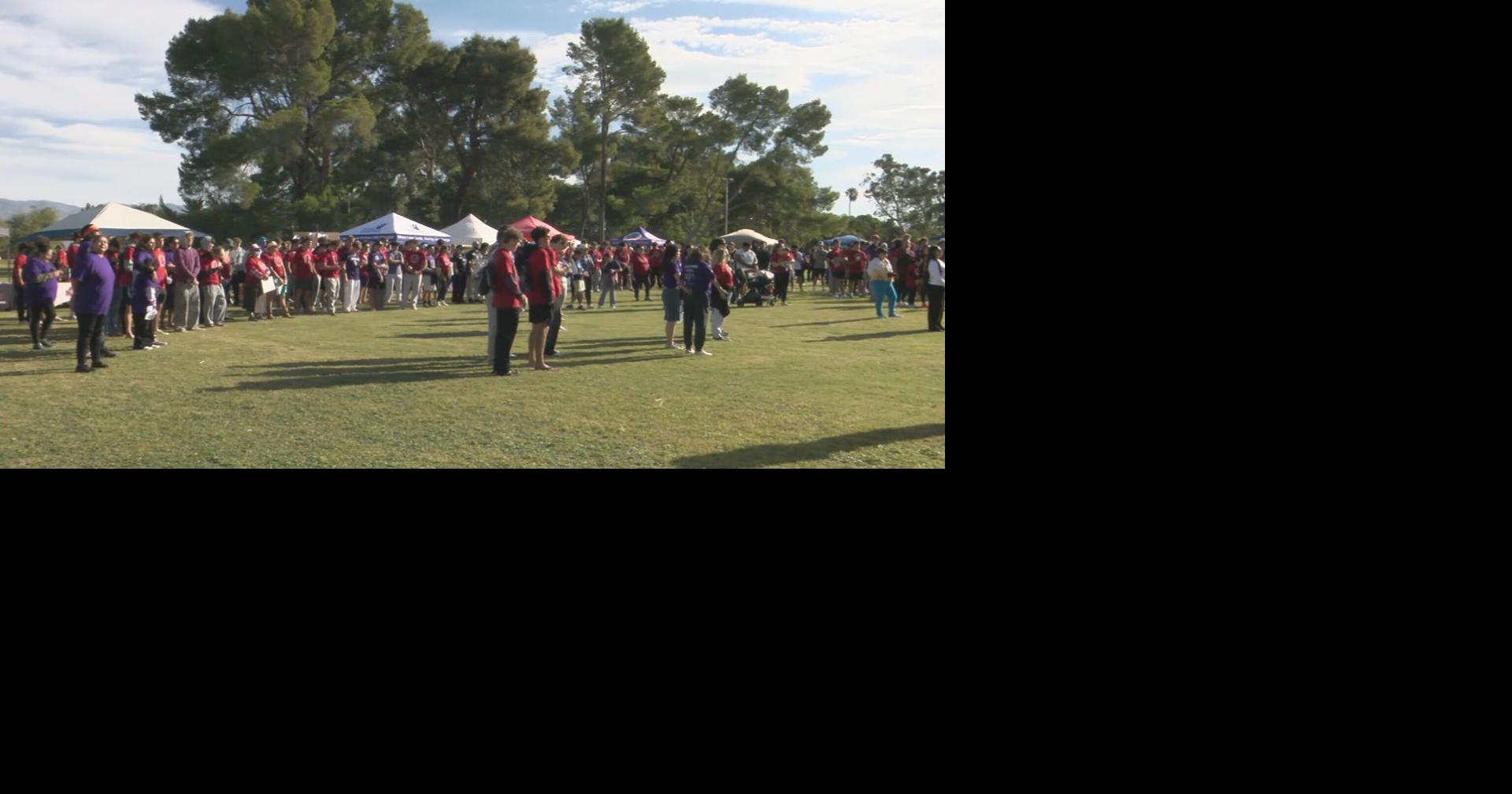 Southern Arizonans participate in domestic violence awareness walk ...