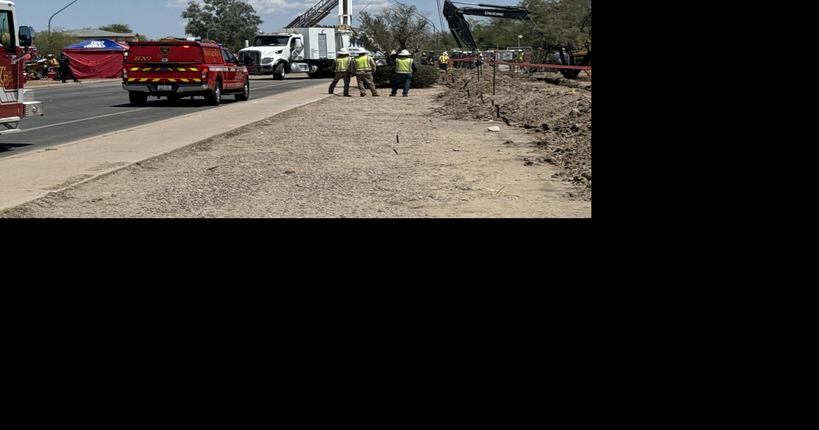 Fire crews report a trench rescue on Tucson's southwest side | Local ...
