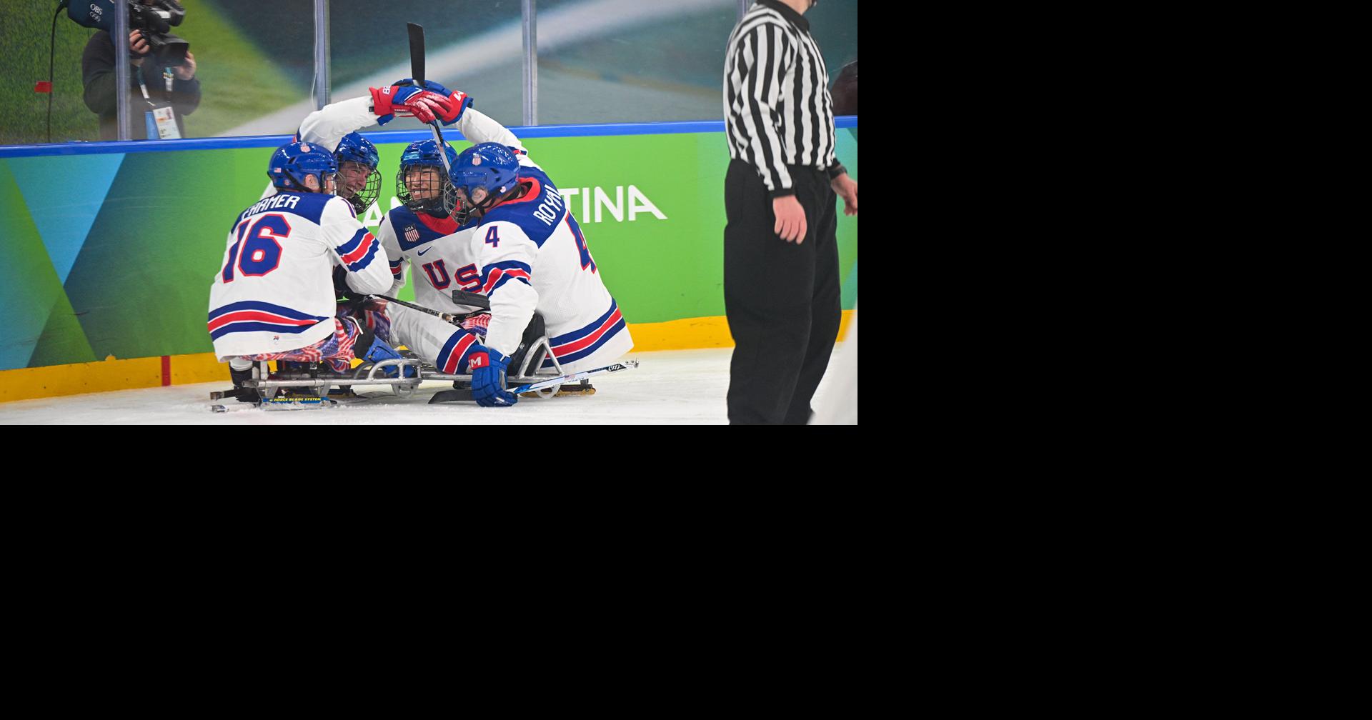 U.S. skates to unprecedented fifth straight Paralympic sled hockey gold, beating Canada 6-2