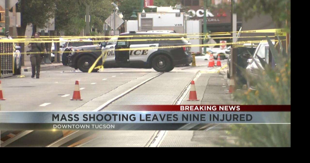 9 injured in Downtown Tucson mass shooting; TPD officer shoots suspect