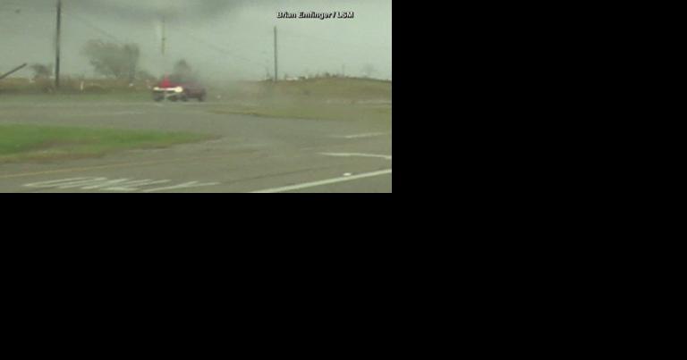 Truck takes ride in tornado after hitting Texas roadway ...