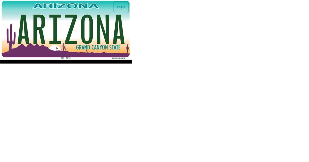 ADOT reveals three new specialty charitable license plates - Vimarsana News