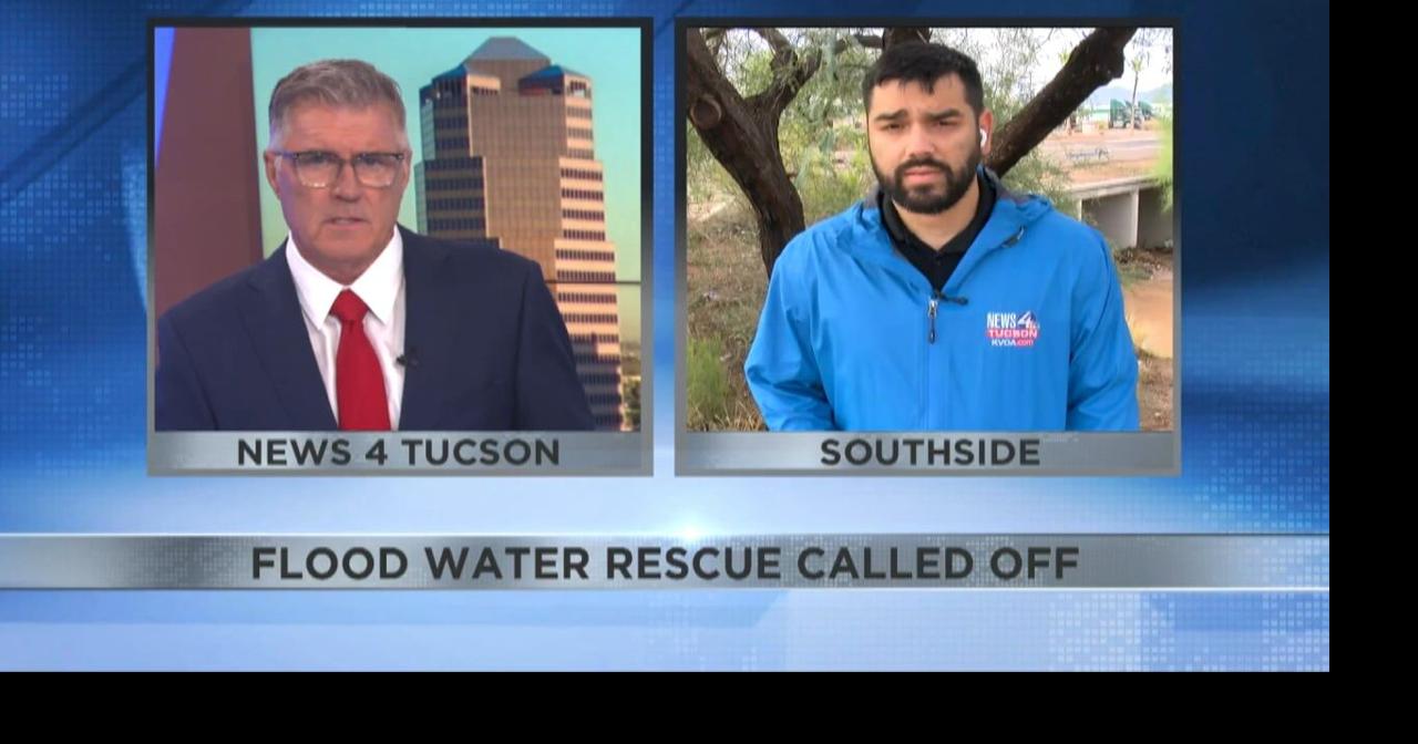 Flood water rescue called off in Tucson