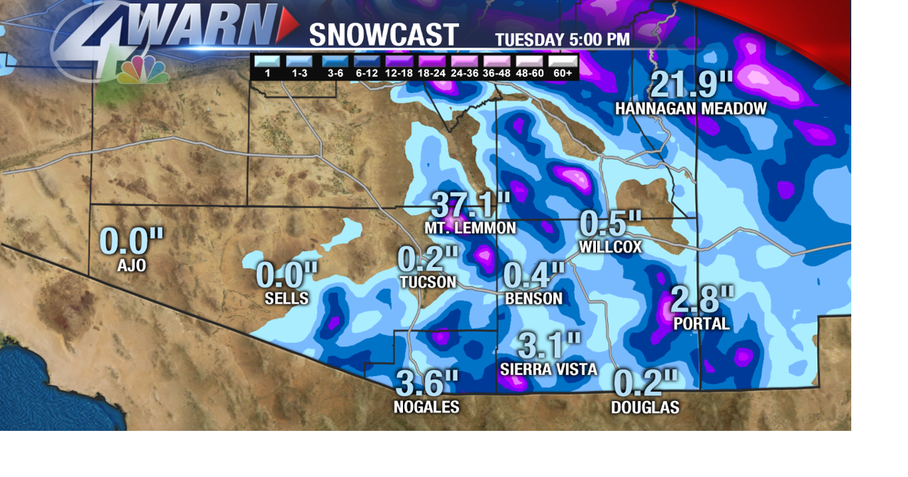 Snow possible in Tucson! | Local News | kvoa.com