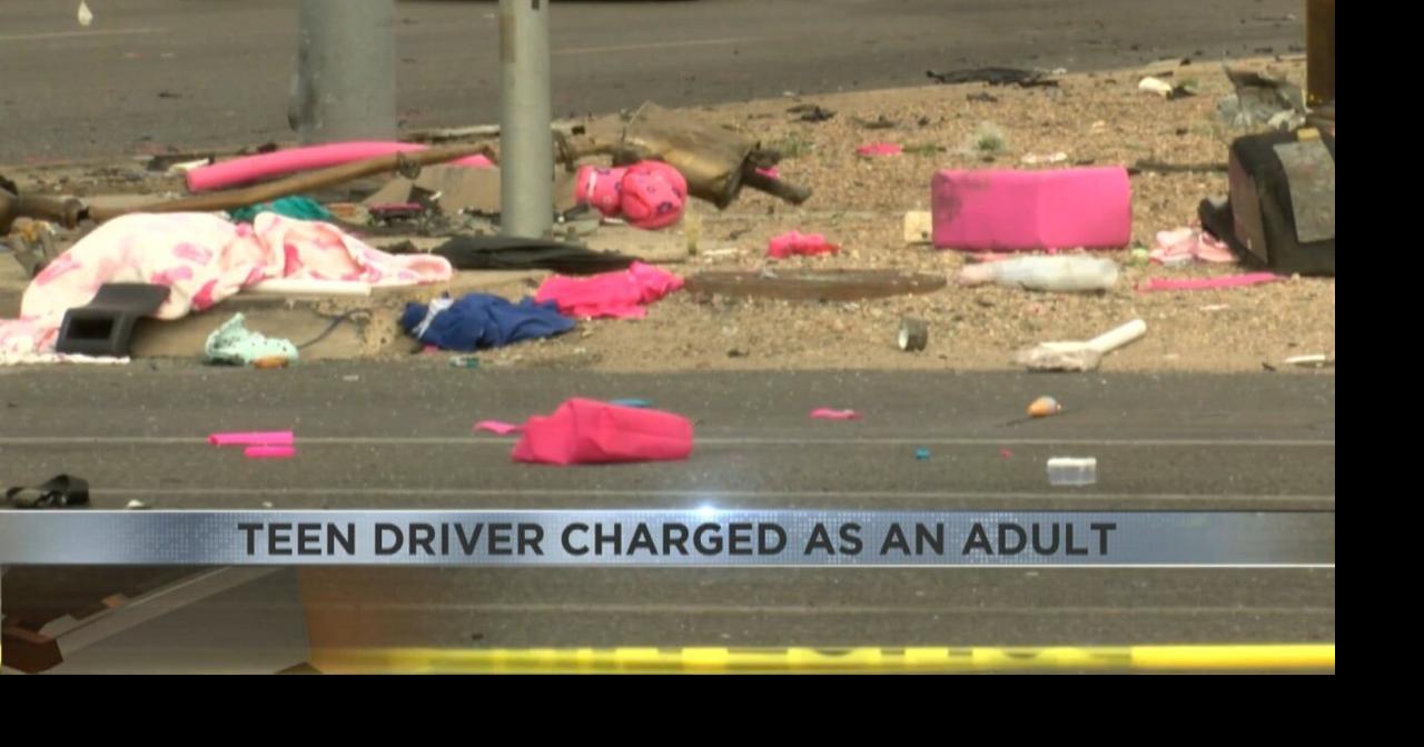 Teen driver charged as adult in fatal crash that killed 3-year-old girl ...
