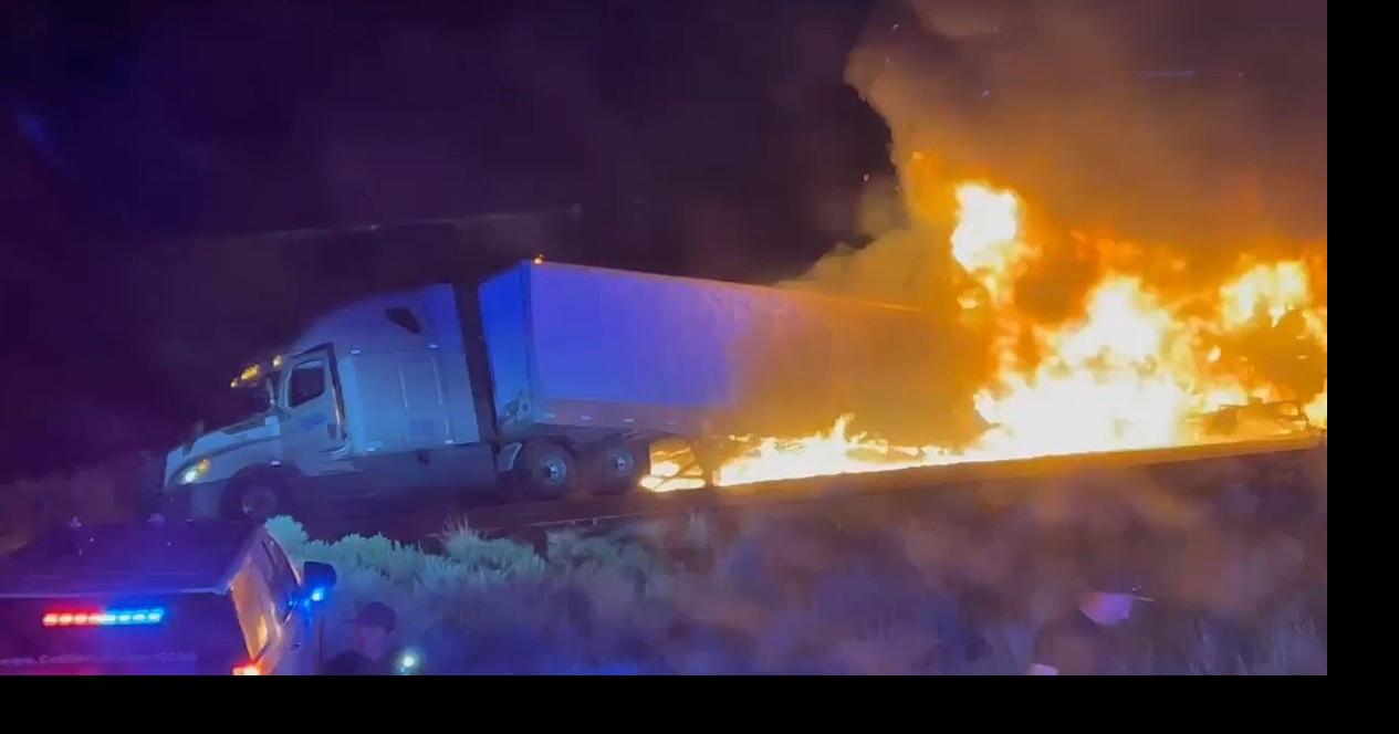 Willcox and I-10 reopens after fiery semi crash closes road