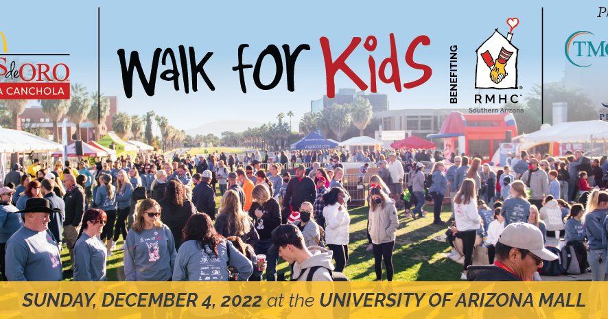 The Ronald McDonald House annual " Walk For Kids" happening Sunday