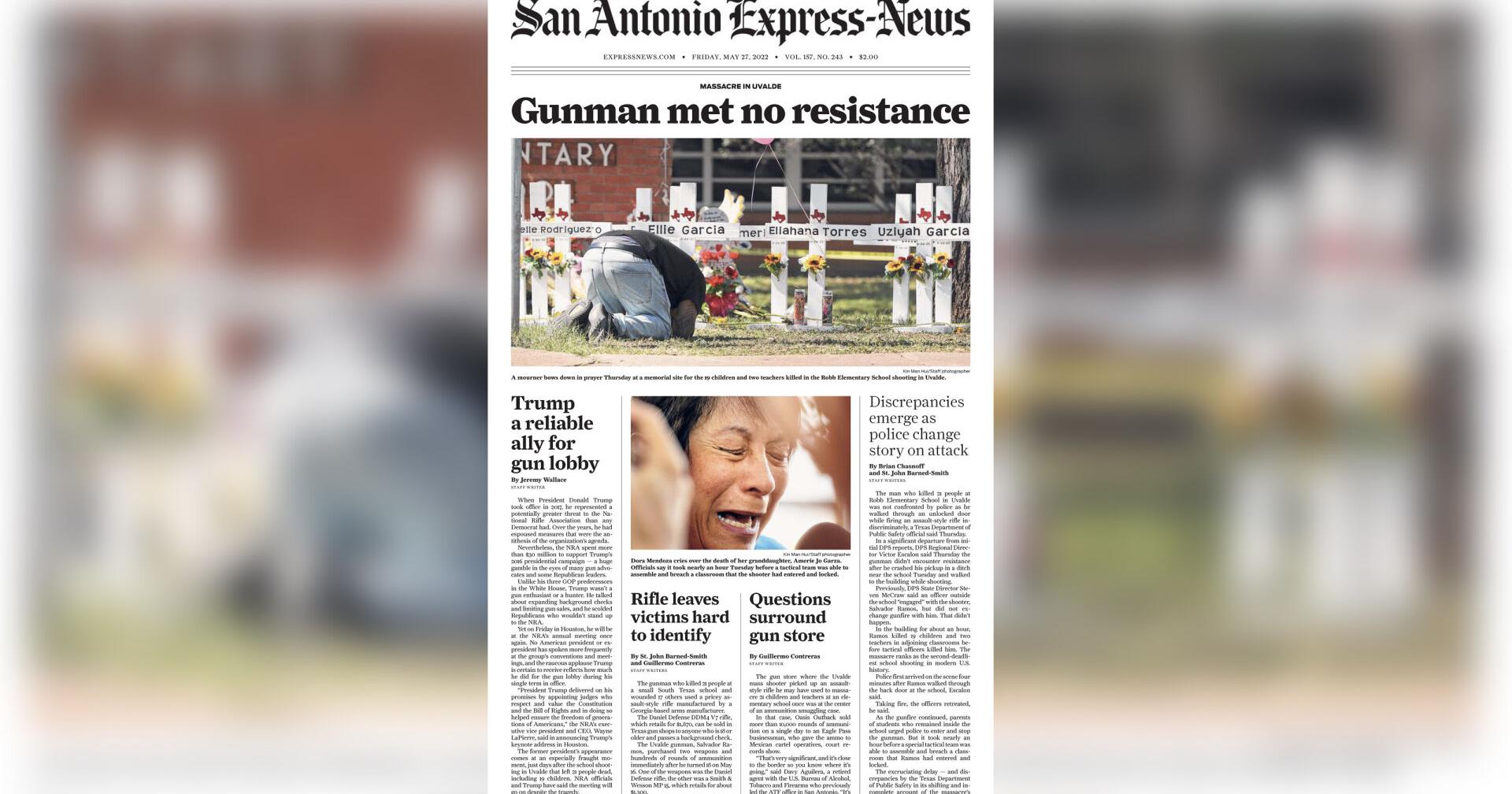 Texas newspaper editor says 'urgent questions' about Uvalde massacre have not been answered - Vimarsana News