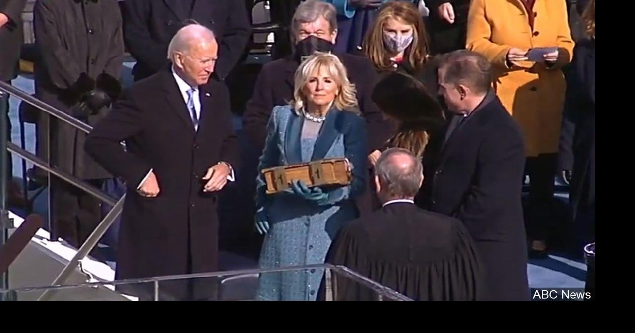 PBS NewsHour - Joe Biden is now the 46th president of the United States  after being sworn in at the U.S. Capitol on Jan. 20, 2021, by Chief Justice  John Roberts.