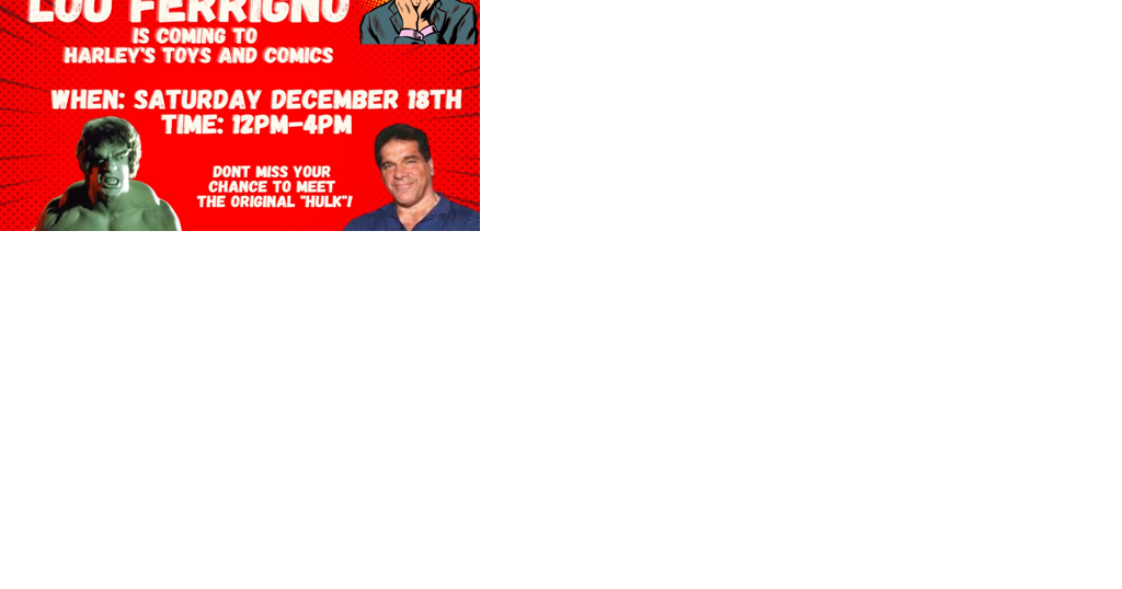 The original Hulk Lou Ferrigno smashes his way into Tucson on Saturday - Vimarsana News