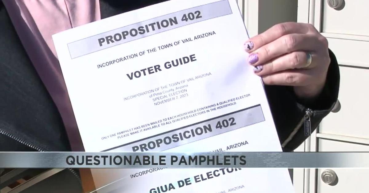 Voting Guide Panphlets Many Vail residents express concerns after they were sent questionable ...