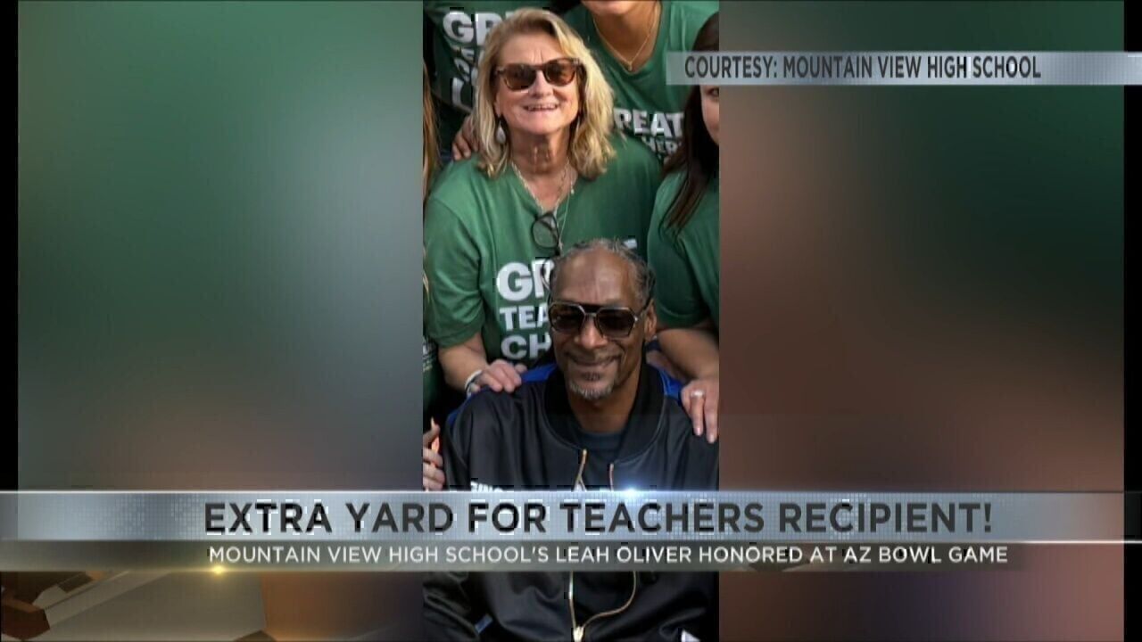 Leah さま＊オーダーページ Mountain View teacher honored at Snoop Dogg Arizona Bowl | Local