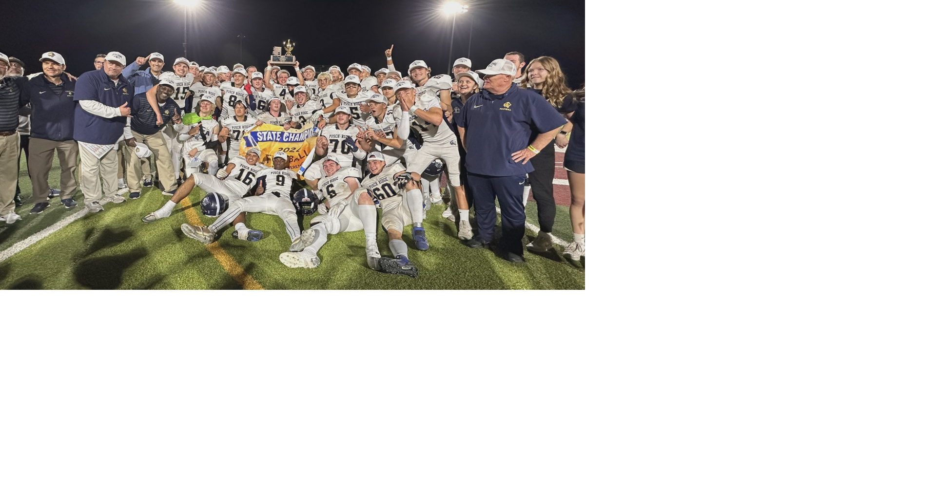 Pusch Ridge Football wins state championship for first time since 2015 ...