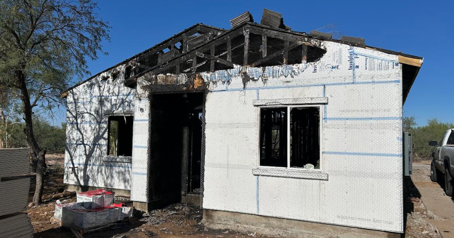 Crews battle early morning structure fire on Tucson's southwest side ...