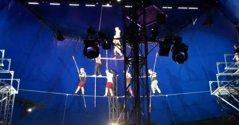 Video of horrific tightrope fall is released | National News | kvoa.com