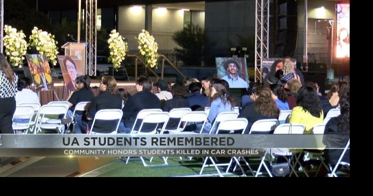 U of A students killed in car crashes remembered by community | Video ...