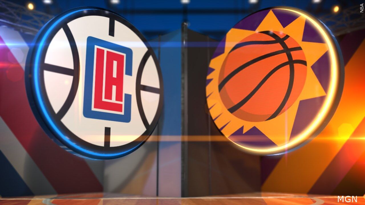 NBA: Clippers beat Suns, secure West's No. 5 seed