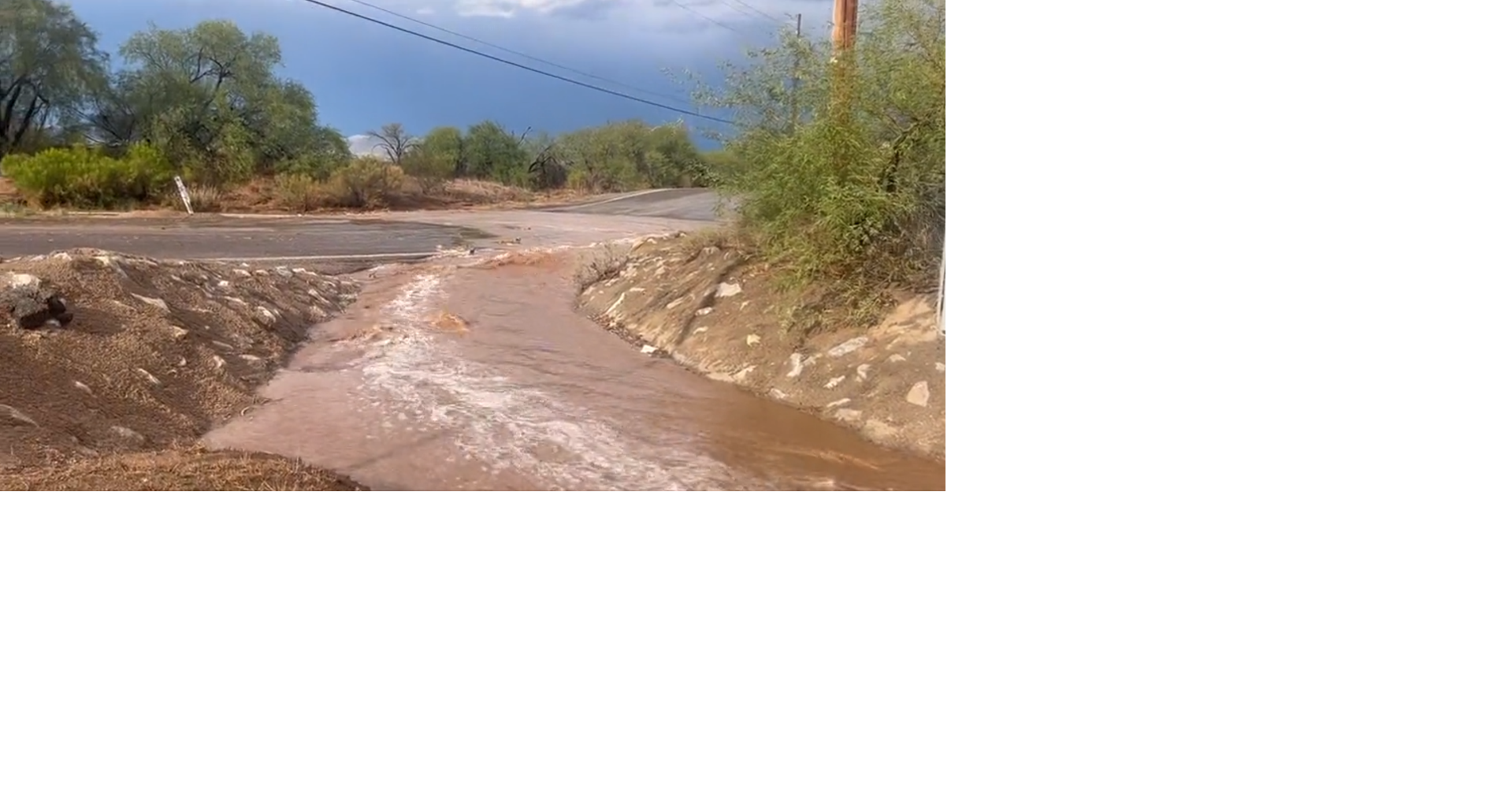 Picture Rocks already experiencing damage and power loss from this ...