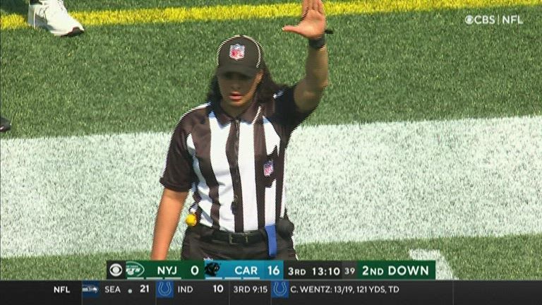 NFL ref Maia Chaka to make history during Panthers-Jets game