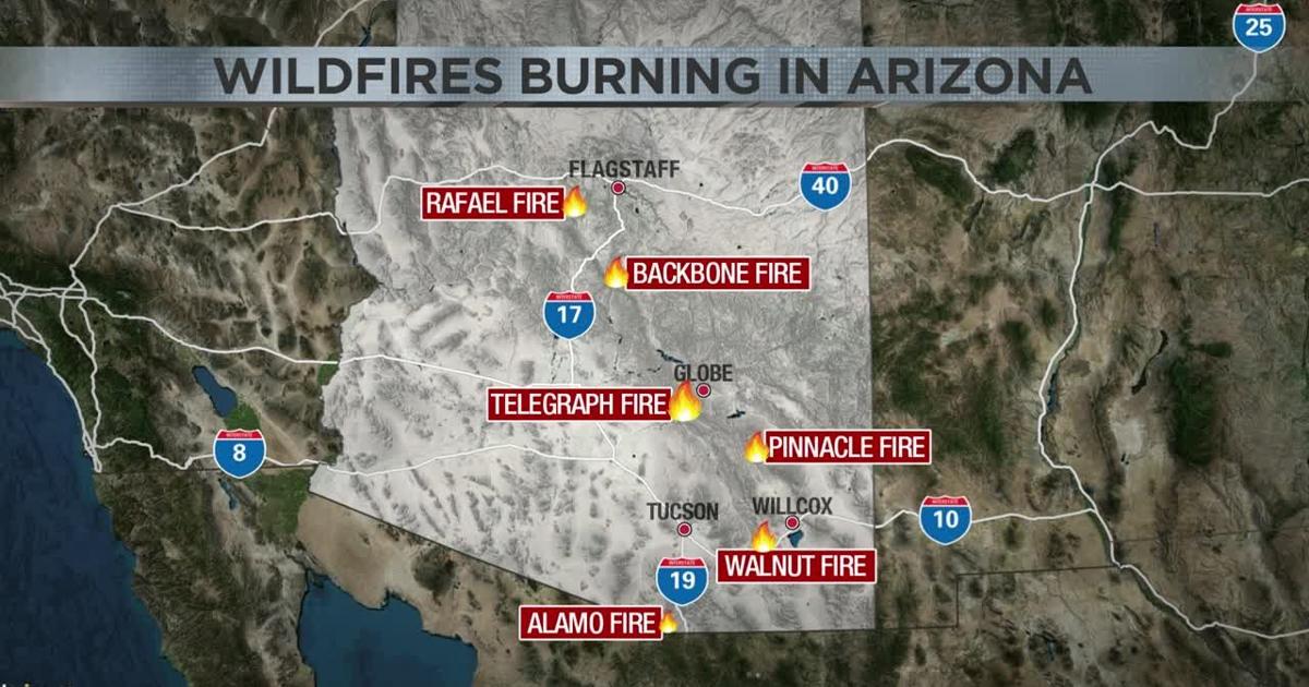 More than 20 wildfires burning in Arizona | Local News | kvoa.com