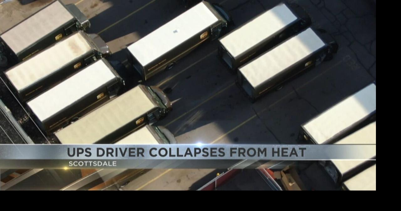 Scottsdale homeowner shares video of UPS driver collapsing on his porch