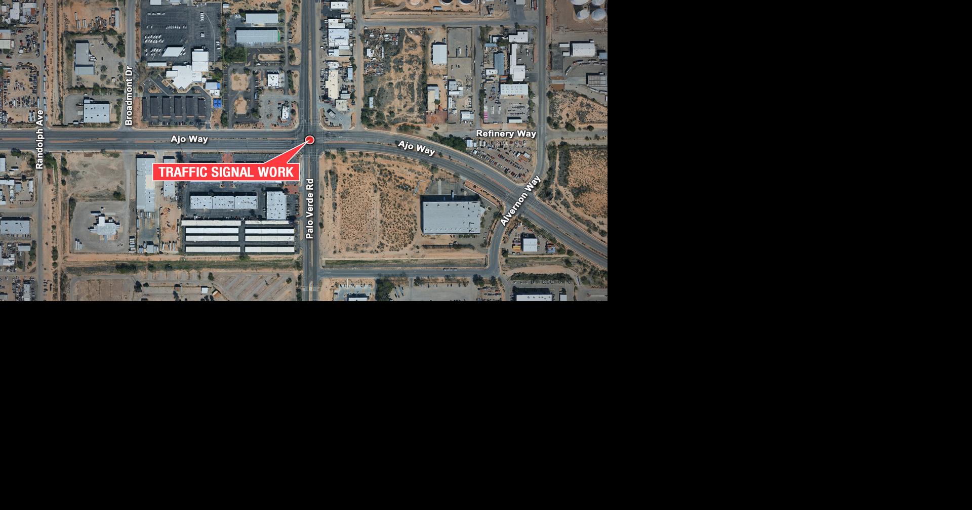 Traffic signal maintenance at Tucson intersection to temporarily impact drivers