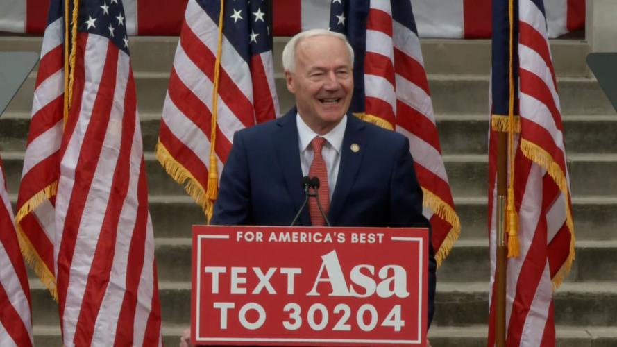 Former Arkansas Gov Hutchinson Formally Announces 2024 Presidential Campaign 3758