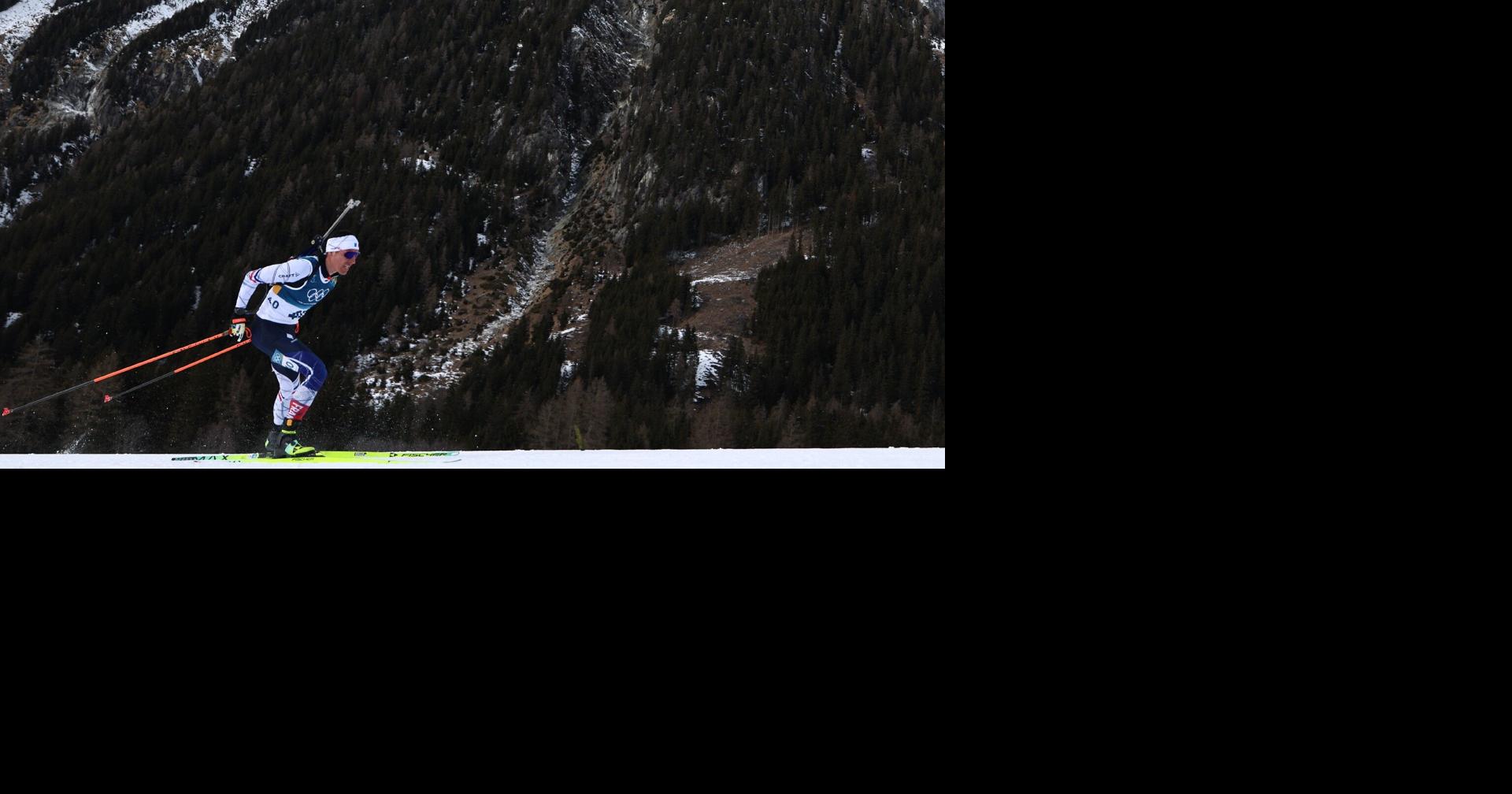 Quentin Fillon Maillet of France unbeatable in biathlon 10km sprint