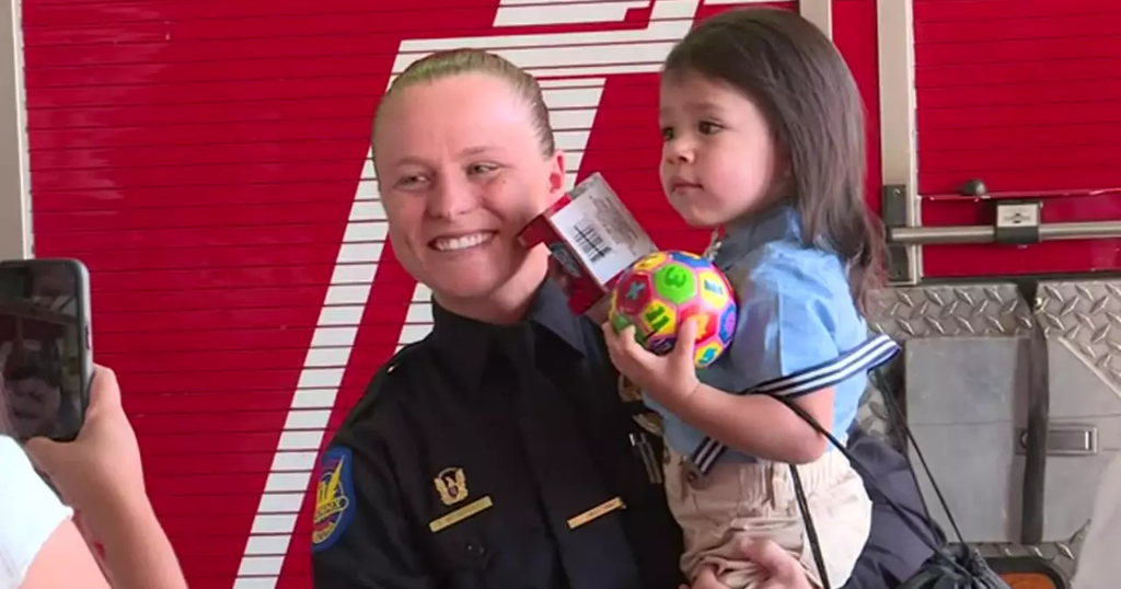 2-year-old reunited with first responders who saved him from drowning ...