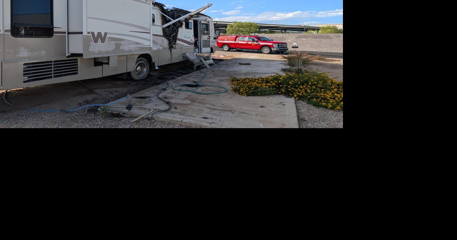 TFD crews put out RV fire in midtown Tucson which left one person ...