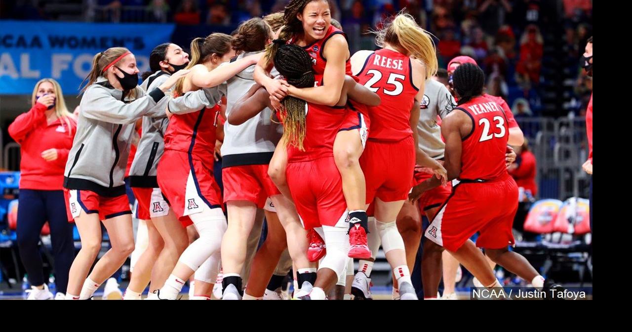 back, Wildcats! Arizona WBB team returns home. Arizona