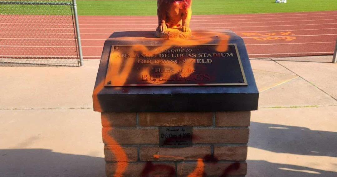 Douglas superintendent speaks out after stadium vandalism
