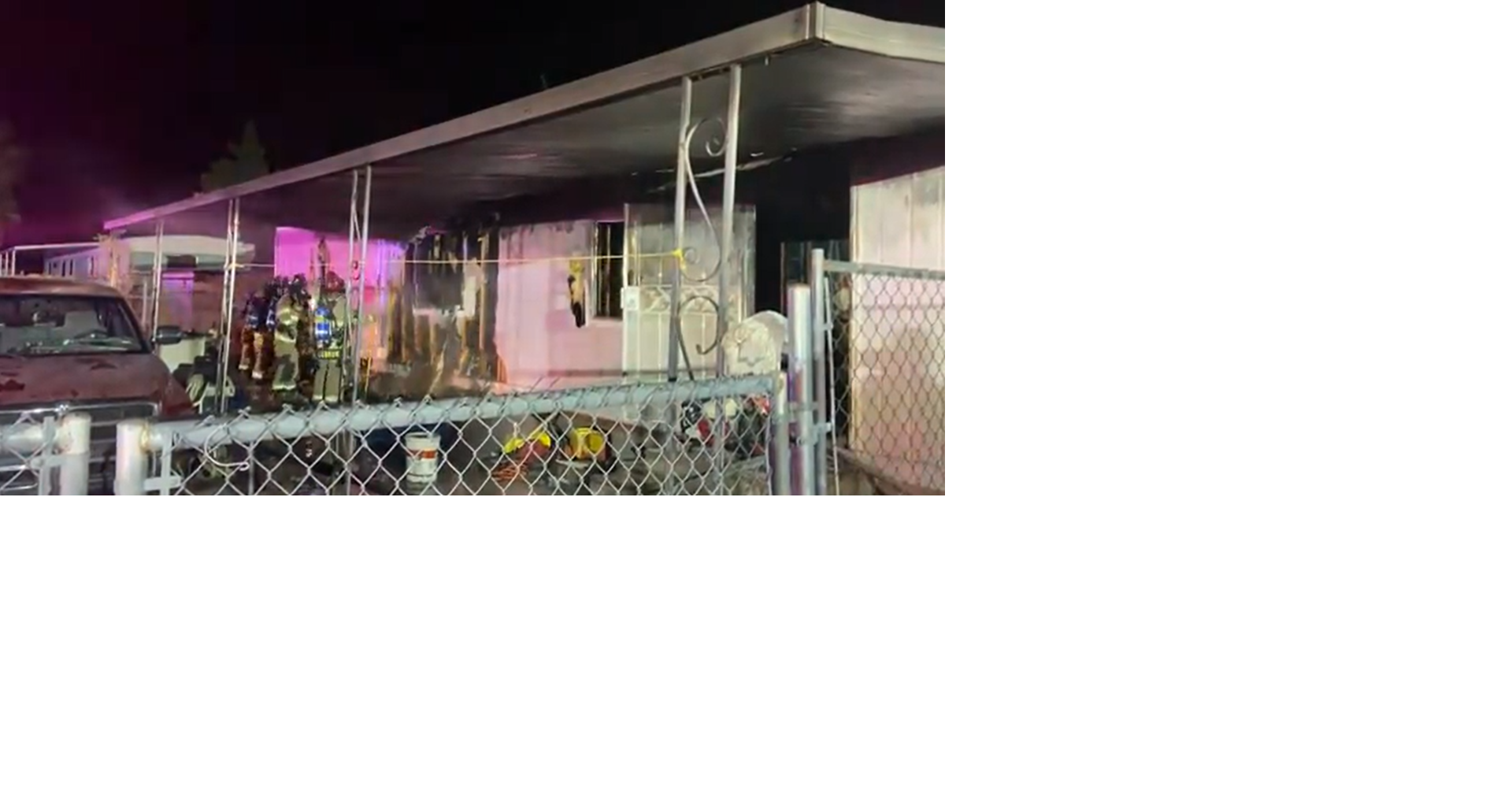Family displaced by mobile home fire on northwest side | News | kvoa.com