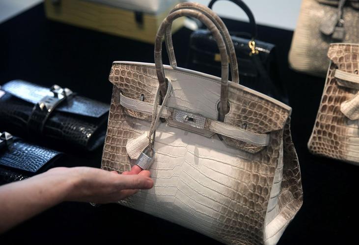 Jane Birkin's 'Birkin' bag by Hermes goes on view during the Bags: News  Photo - Getty Images