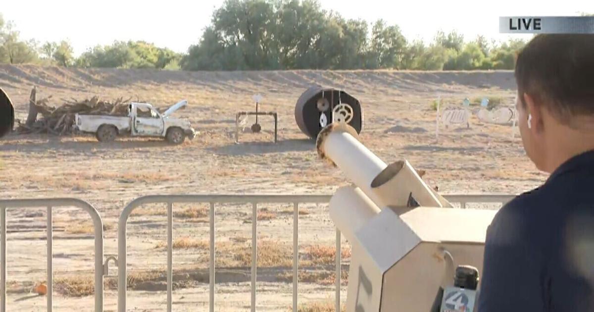 Matt Brode Racing StormTracker 4 Chief Meteorologist Matt Brode tests out pumpkin cannon ...