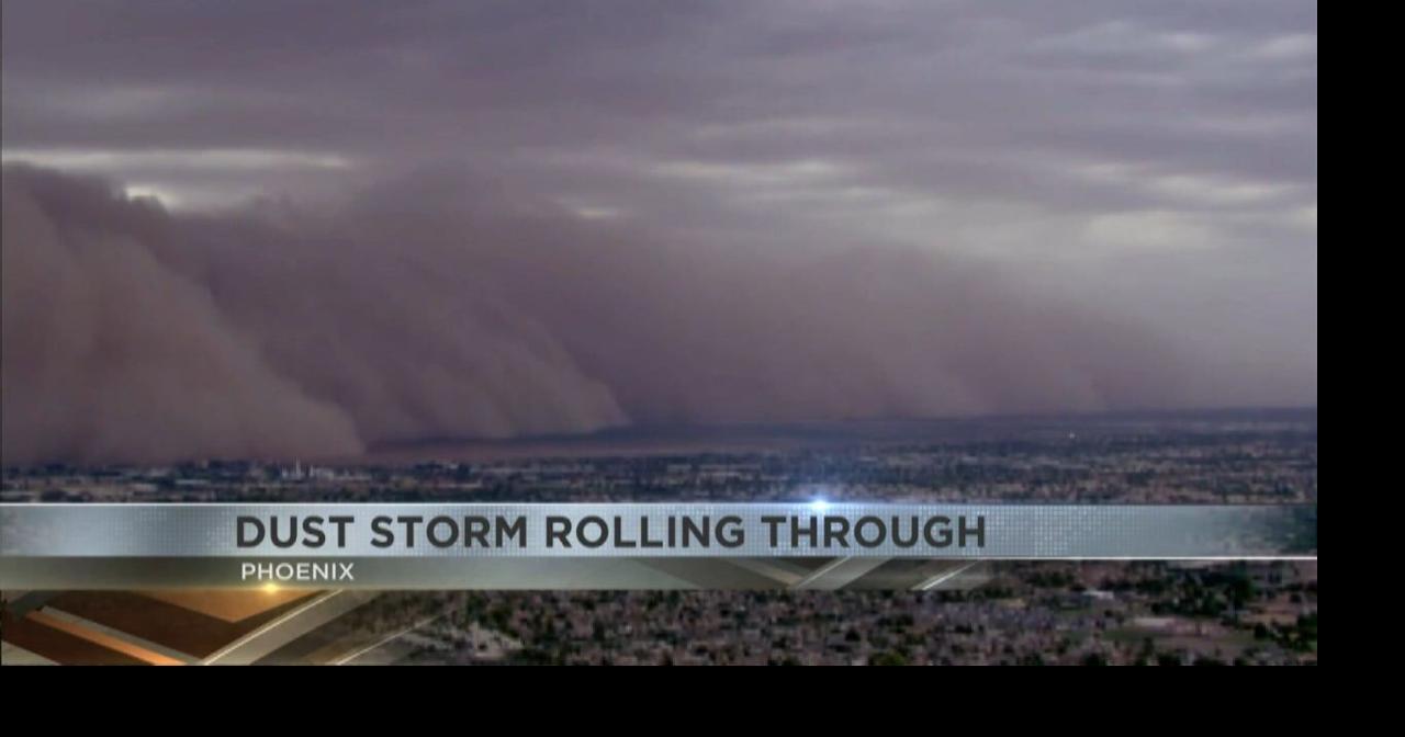 Massive dust storm disrupts flights at Phoenix Sky Harbor Airport ...