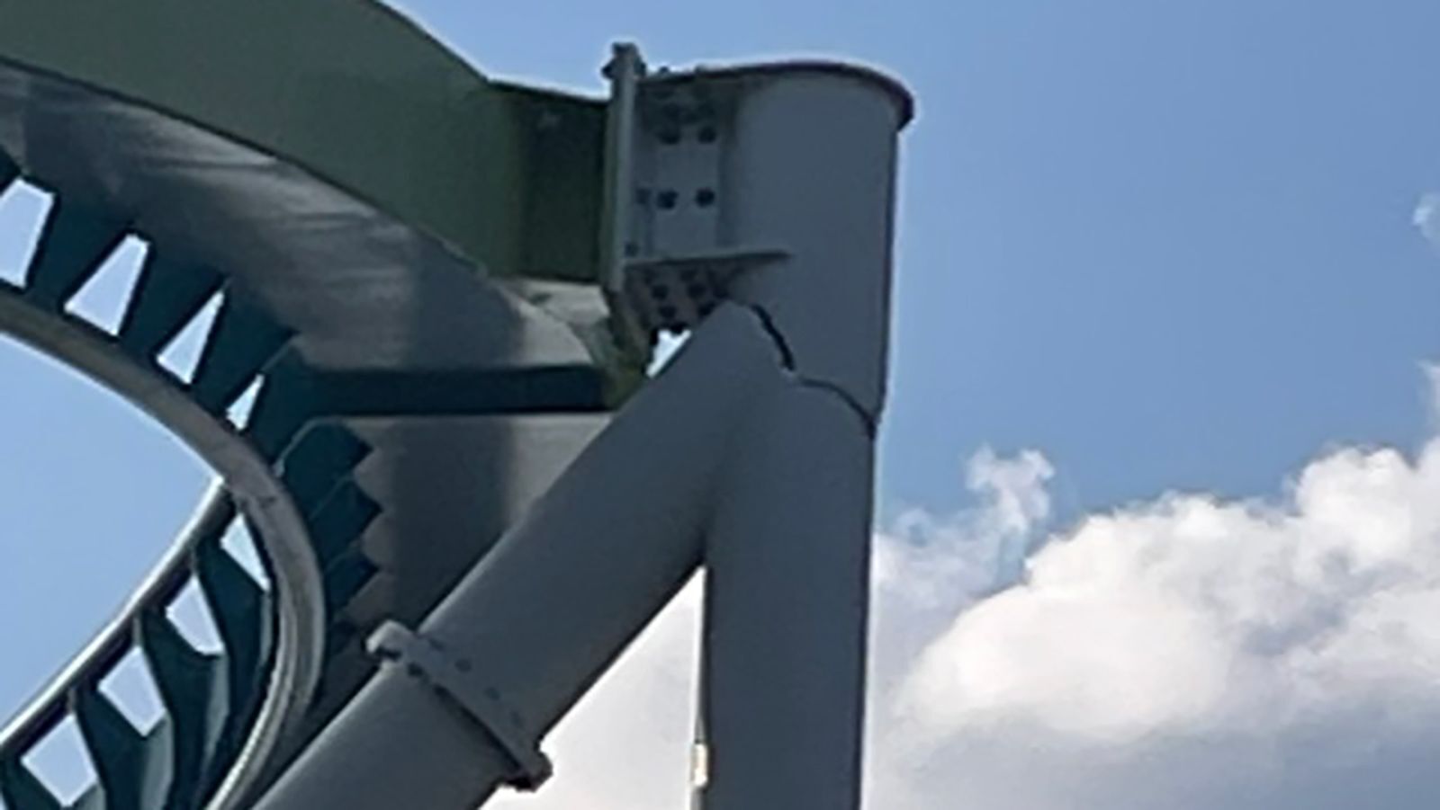 Roller coaster at Carowinds closes after discovery of a crack in a