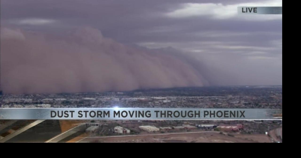 Dust storm moving through Phoenix | Video | kvoa.com
