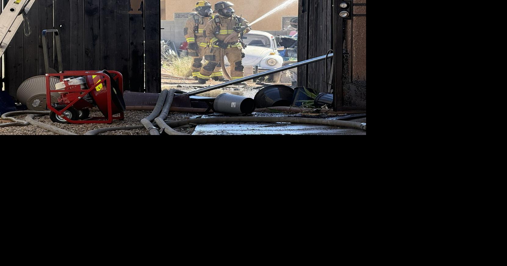 Family of four displaced after two-story house fire on Tucson's ...