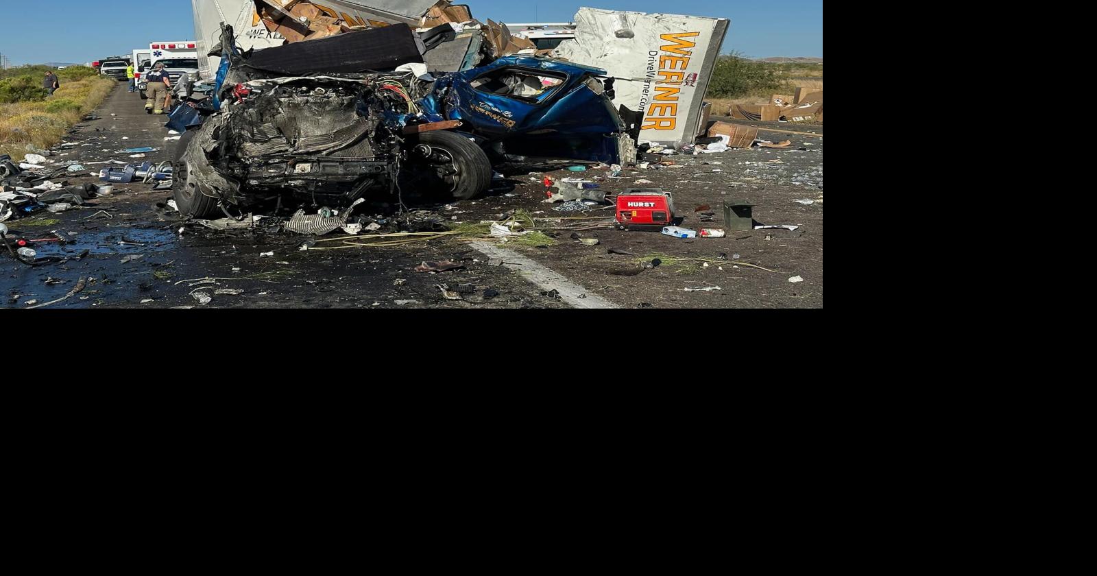 One dead in two-vehicle crash on eastbound I-10 outside Willcox | Local ...