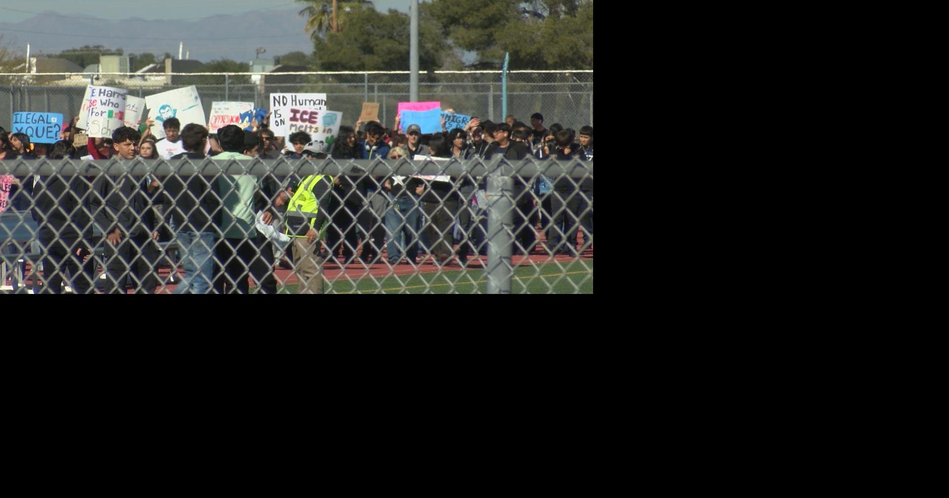 Hundreds of Sunnyside High students walk out in “Melt ICE” Protest ...