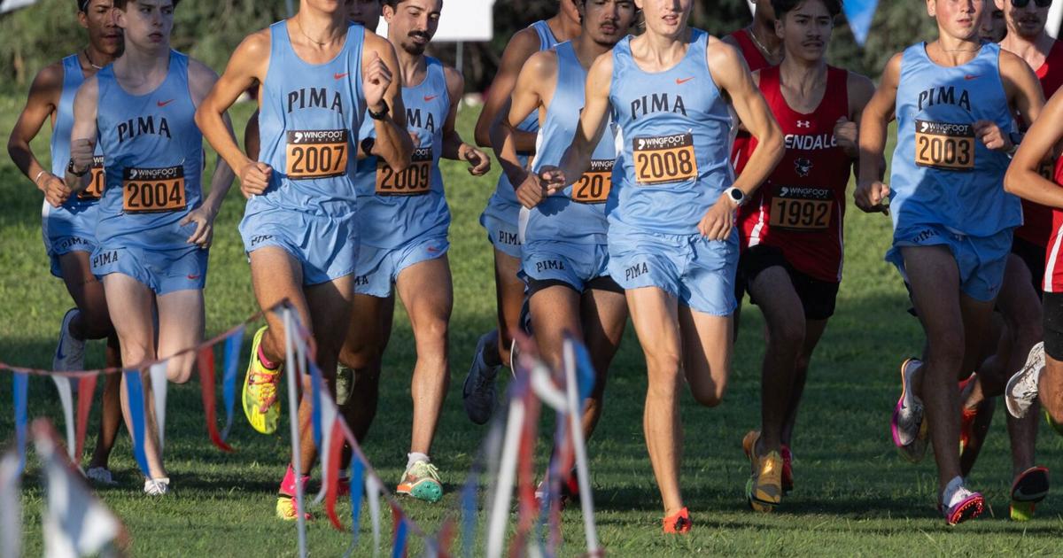 Aztec Weather Pima men's cross country beats No. 1 ranked Mesa | Pima Aztecs | kvoa.com