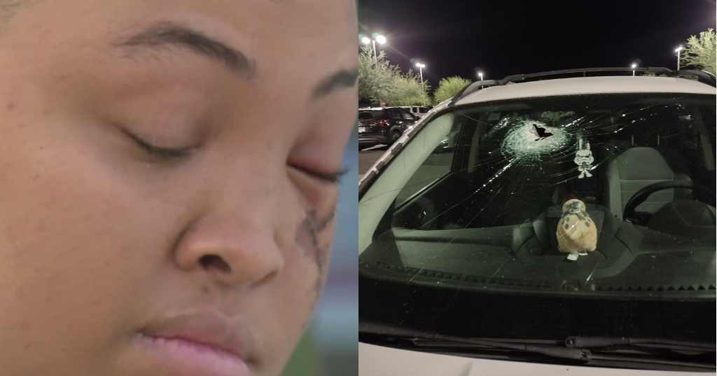 Woman nearly loses life after rock thrown through windshield on I-10 ...