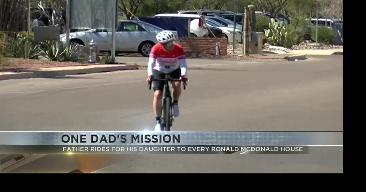 Dad rides for charity and stops in Tucson to support families | Local ...