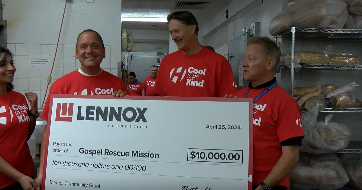 Refrigeration system installed at Gospel Rescue Mission to help in offering meals to hungry - Vimarsana News