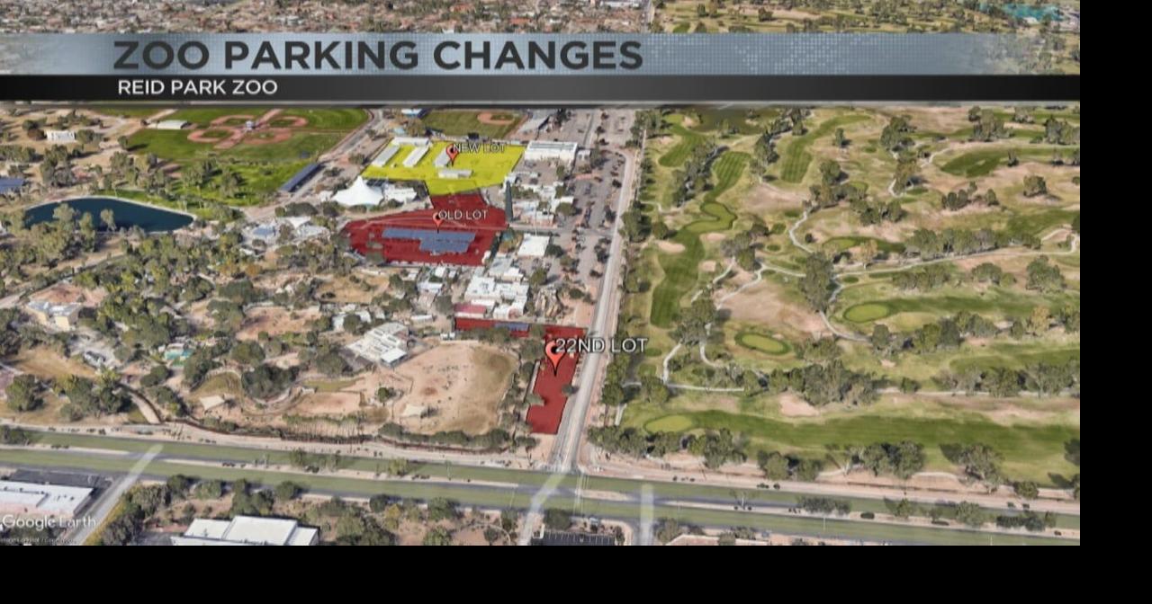 Reid Park Zoo main parking lot closes Monday to make way for 'Pathway ...