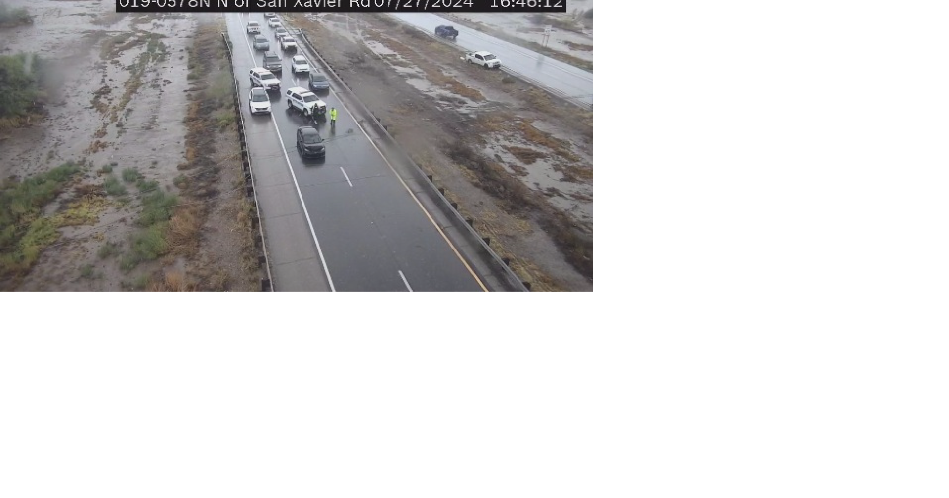 I-19 northbound reopens near San Xavier Rd after power lines fall onto ...