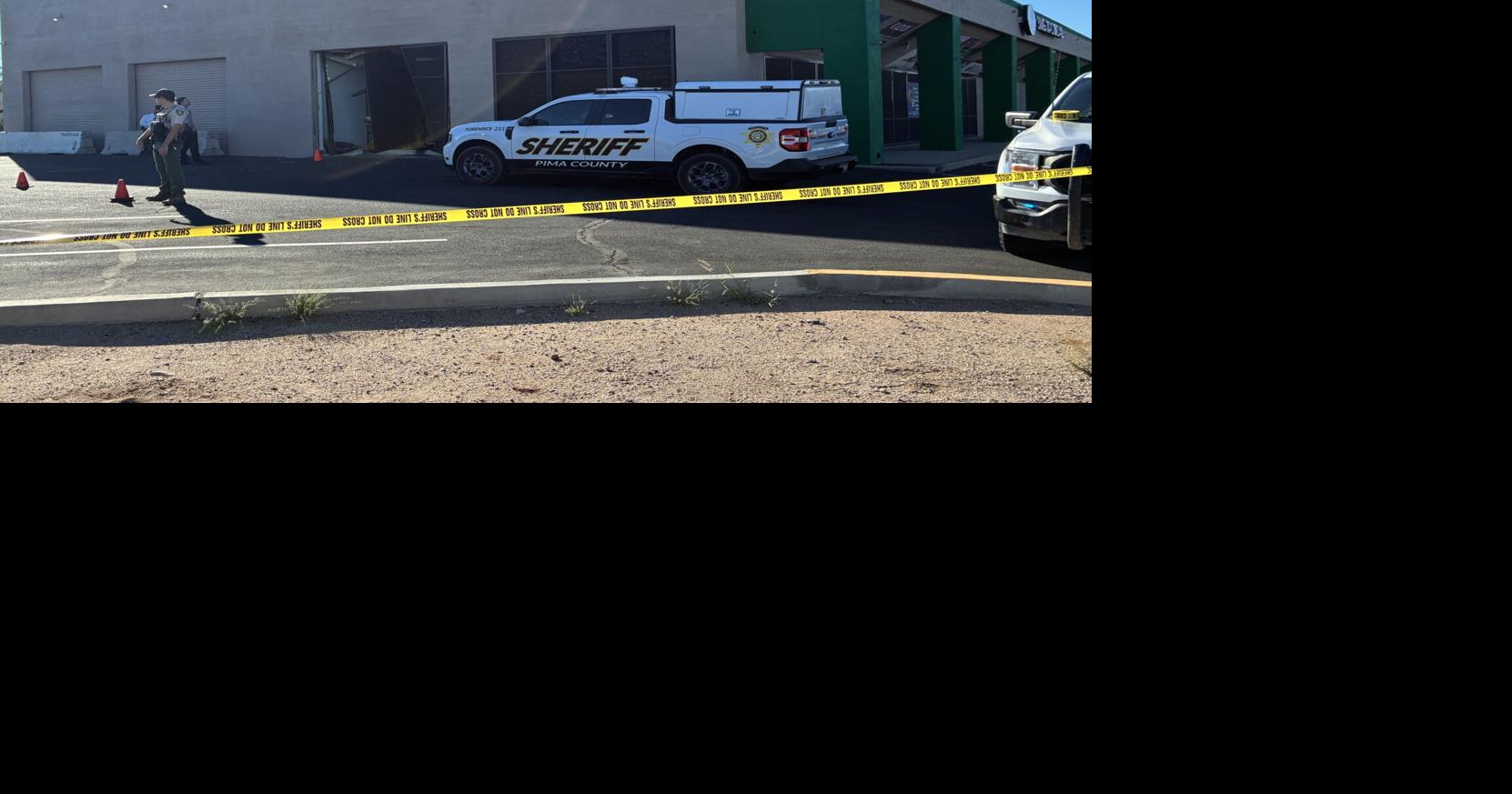 Rifles, handguns stolen after vehicle rams Tucson gun store, PCSD says ...