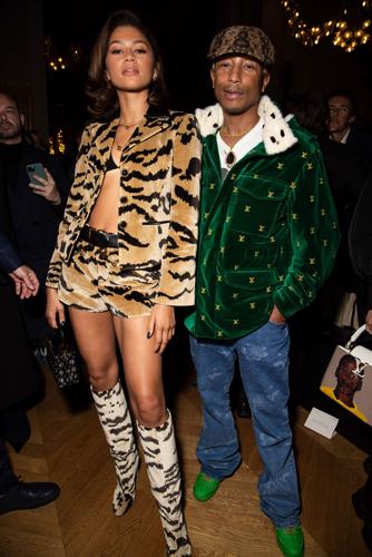Look of the Week: Zendaya steals the show at Louis Vuitton in head-to-toe  tiger print - KESQ